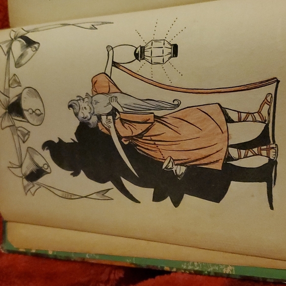 365 Bedtime Stories What a Jolly Street Nan Gilbert Jill Elgin 1955 Whitman Book - Picture 8 of 11